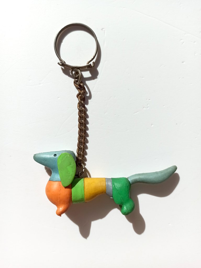 Original Olympia 72 mascot Waldi - keychain