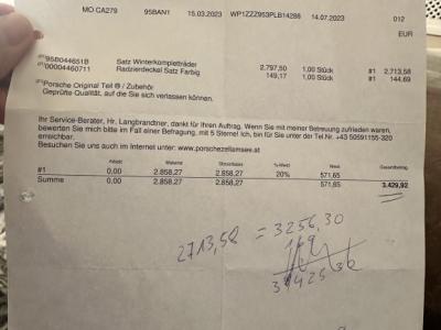 Original Porsche Macan III Winterkompletträder