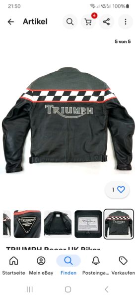 Original Triumph Jacke