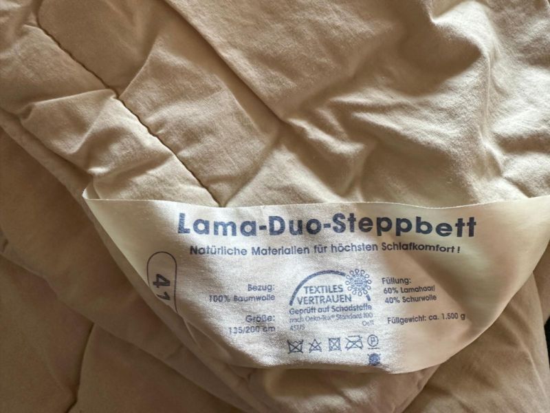 Original llama duvets