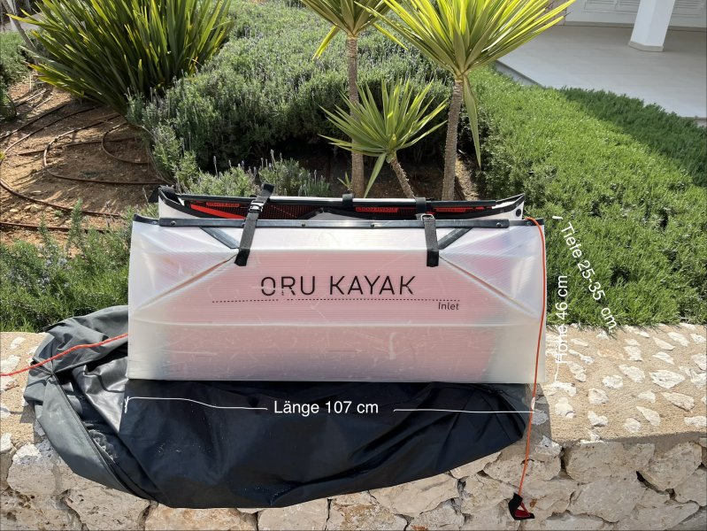 ORU Kayak Inlet, folding kayak