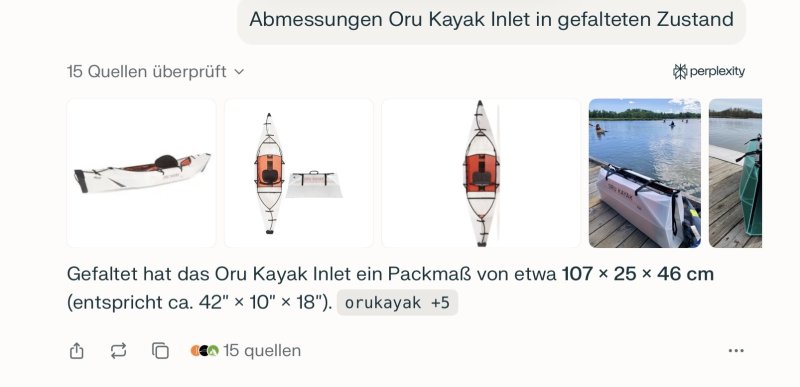 ORU Kayak Inlet, folding kayak