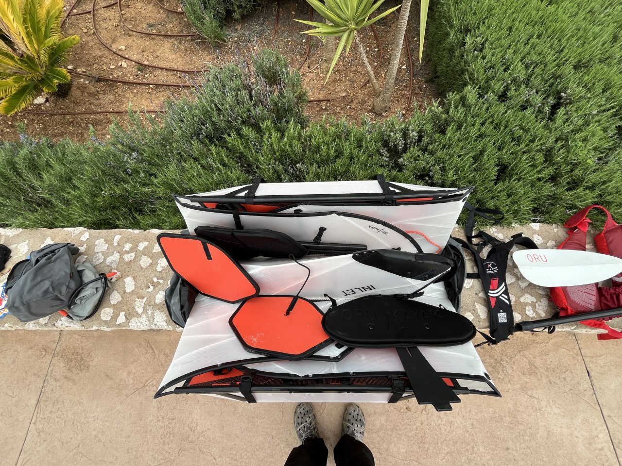 ORU Kayak Inlet, folding kayak