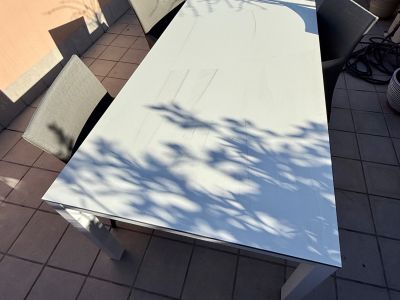 Outdoor Gartentisch + Outdoor Stühle