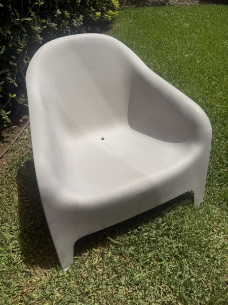 Outdoor Sessel von Ikea, Kunststoff 2 Stück in beige