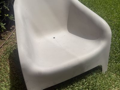 Outdoor Sessel von Ikea, Kunststoff 2 Stück in beige
