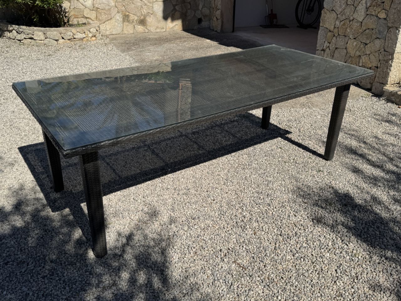 Outdoor table 220x120x72