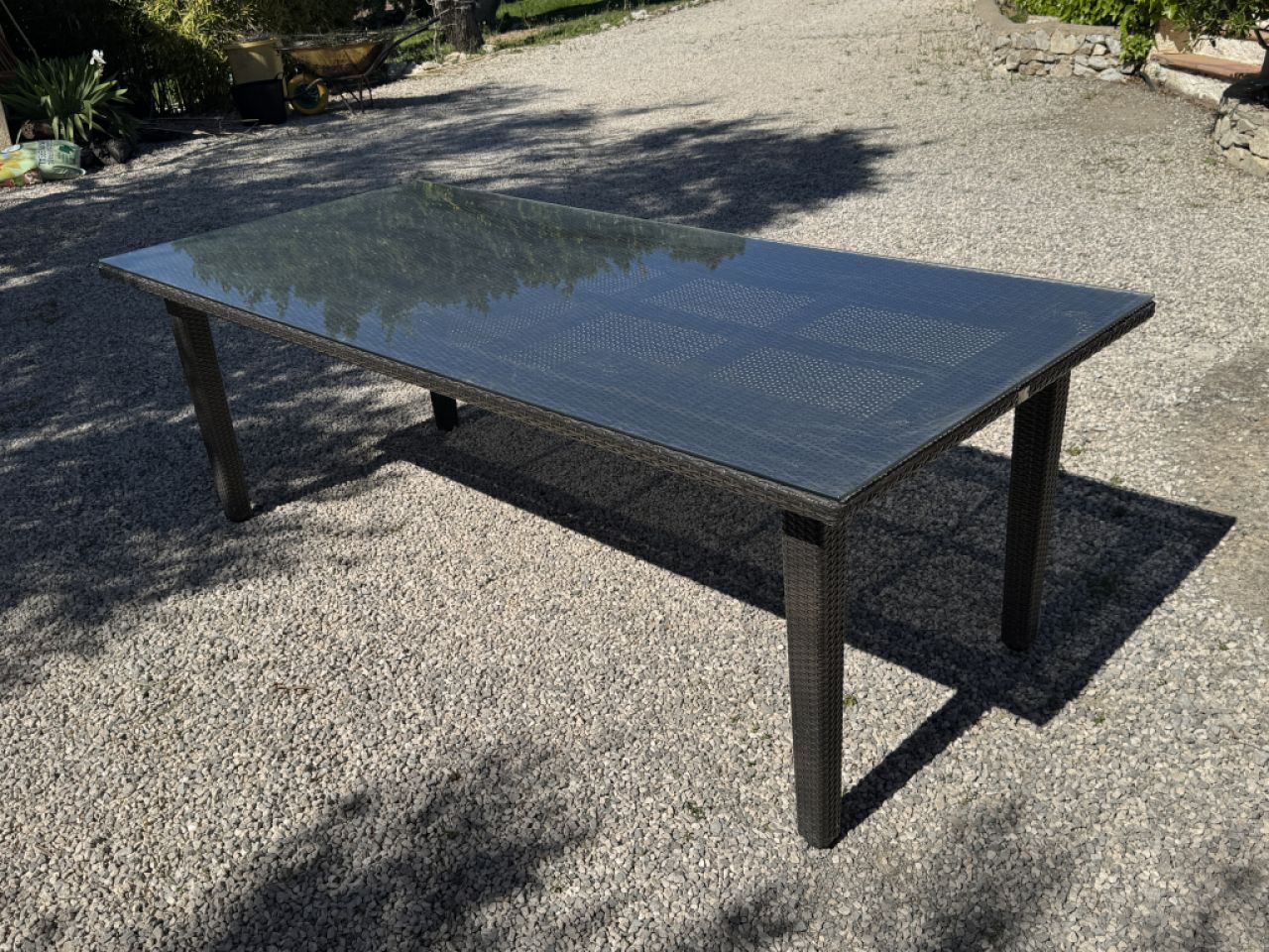 Outdoor table 220x120x72