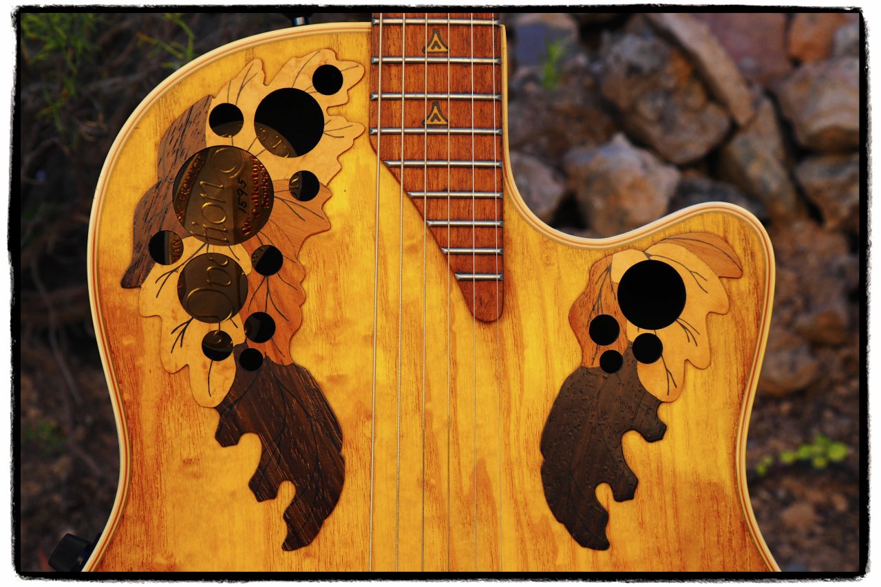 Ovation Elektroakustische Gitarre