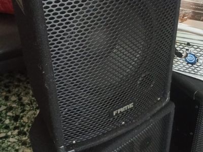 PA Lautsprecher, aktiven Subwoofer , Digital Endstufen: für die DJ Finca Party, Beschallungsaufgaben