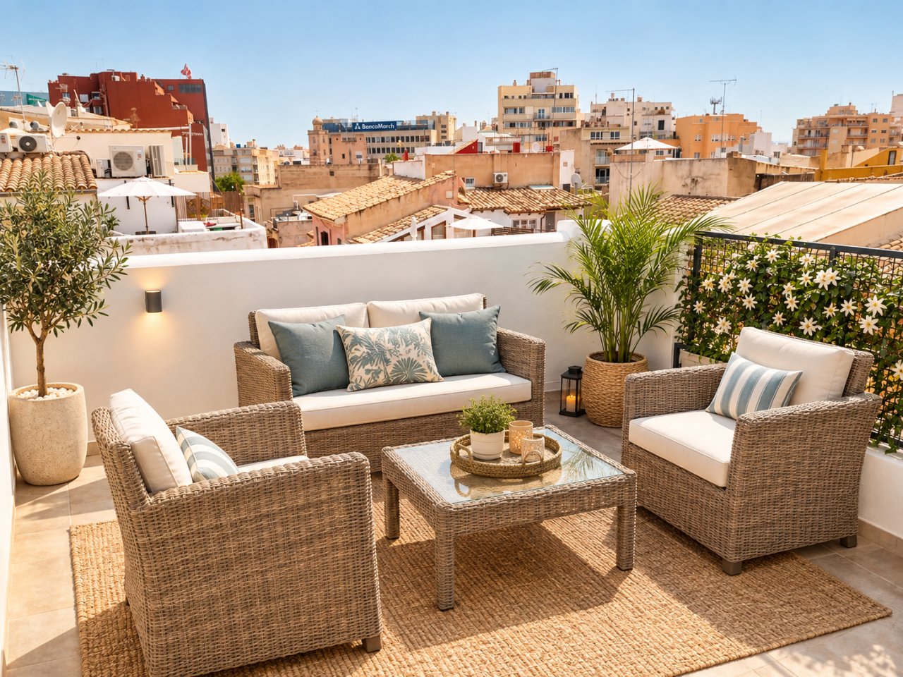 PALMA OLD TOWN: Renovated apartment with private terrace and optional underground parking space