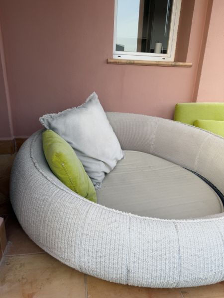 Paola Lenti float / tumbona / tumbona de jardín buen estado PVP 4500 Euro