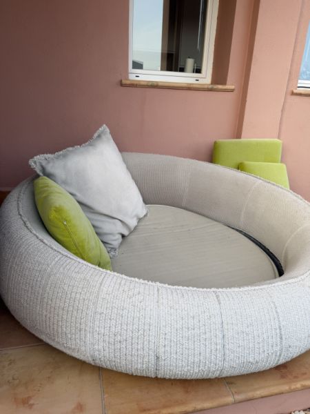 Paola Lenti float / tumbona / tumbona de jardín buen estado PVP 4500 Euro