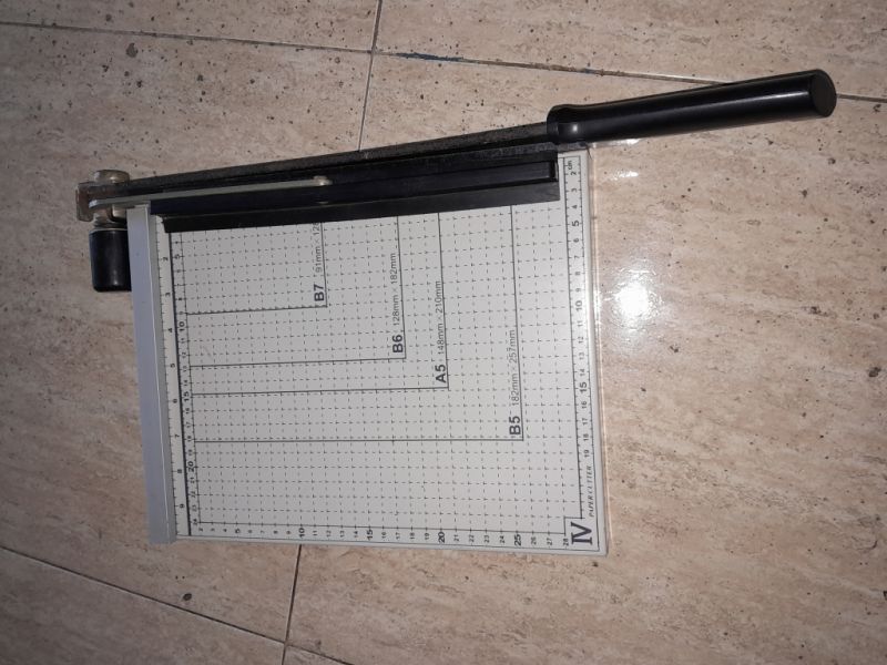 Cortador de papel A4, Guillotina manual de palanca, Máquina cortadora de papel