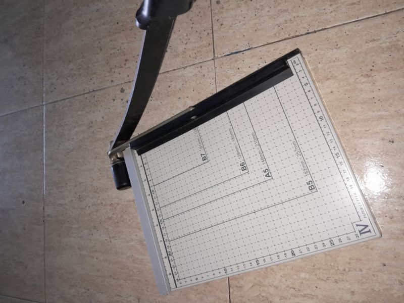 Cortador de papel A4, Guillotina manual de palanca, Máquina cortadora de papel