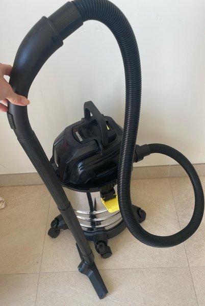 Aspirador Agua/Polvo Parkside PWDA 20-Li A2 + Batería 4Ah + Cargador