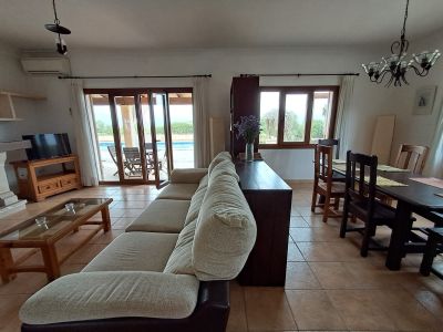Ground-floor finca with AC; pool and beautiful view -- Santanyi - Campos -- F 152