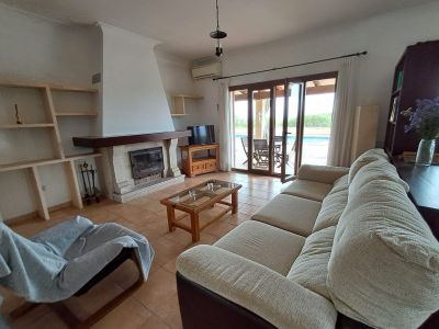 Ground-floor finca with AC; pool and beautiful view -- Santanyi - Campos -- F 152