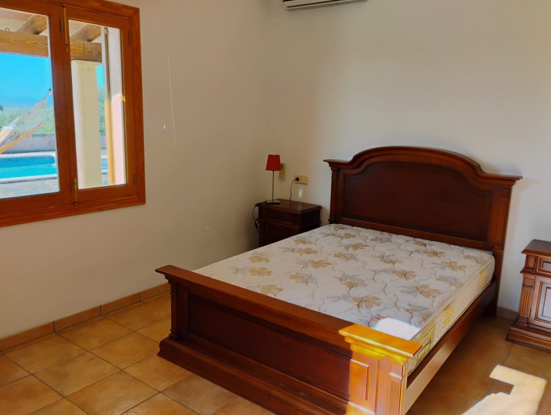 Ground-floor finca with AC; pool and beautiful view -- Santanyi - Campos -- F 152