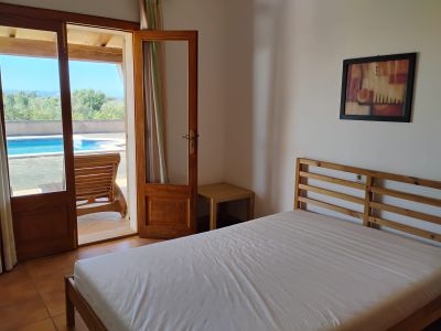 Ground-floor finca with AC; pool and beautiful view -- Santanyi - Campos -- F 152