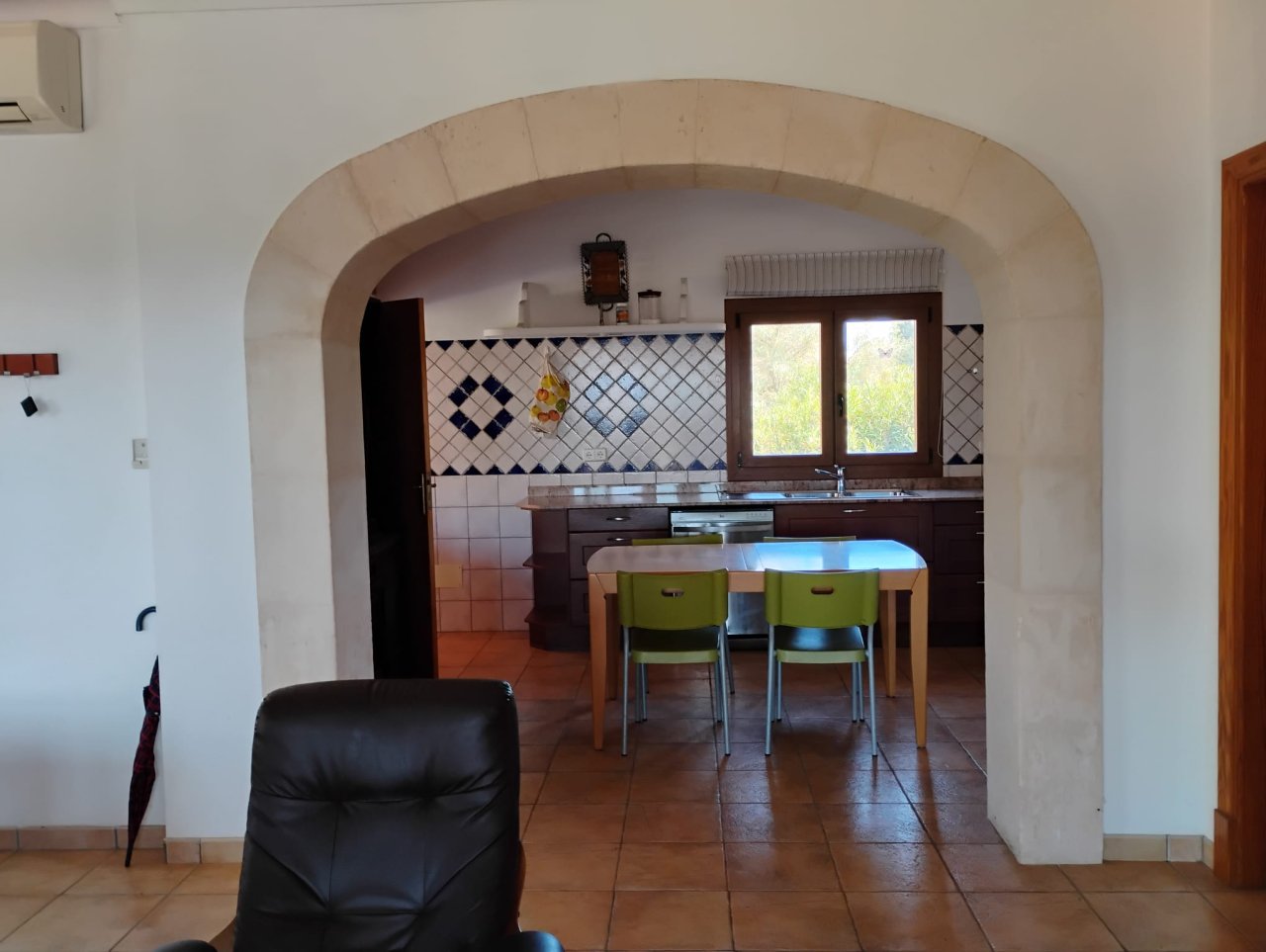 Ground-floor finca with AC; pool and beautiful view -- Santanyi - Campos -- F 152