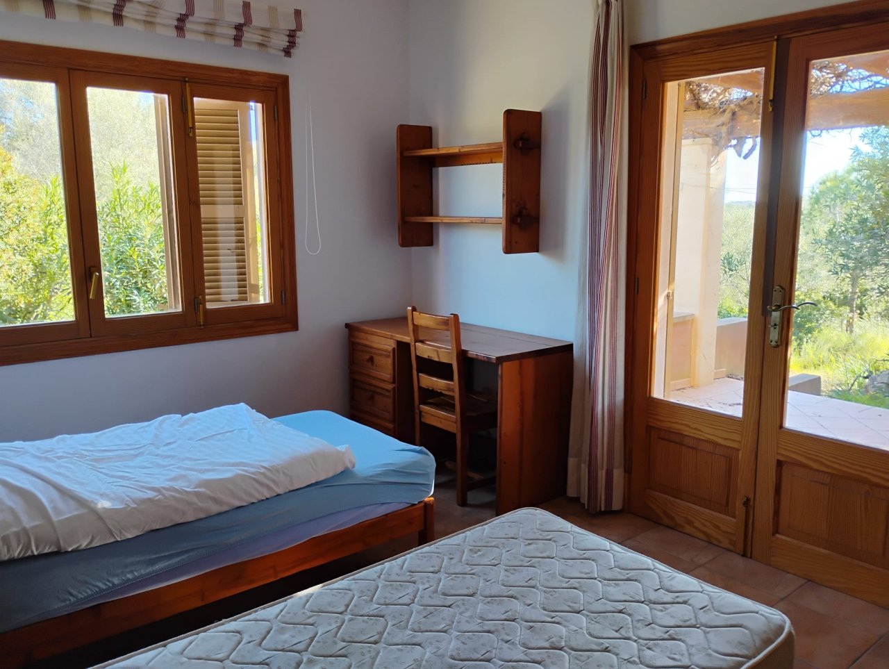 Ground-floor finca with AC; pool and beautiful view -- Santanyi - Campos -- F 152