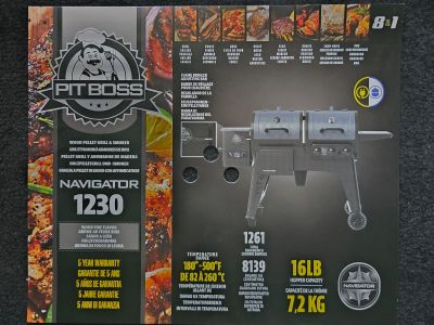 Parrilla de pellets Navigator 1230
