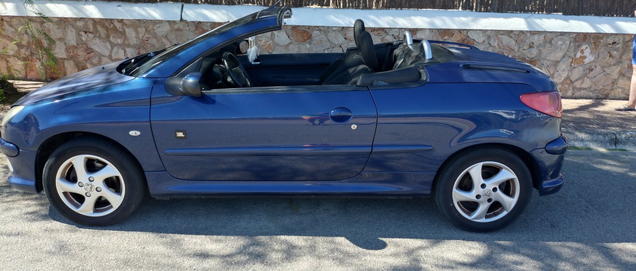 Peugeot 206 CC Cabrio (Matriculación española e ITV)