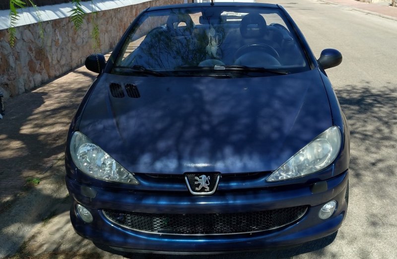 Peugeot 206 CC Cabrio (Matriculación española e ITV)