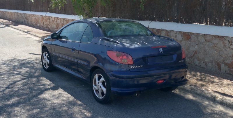 Peugeot 206 CC Cabrio (Matriculación española e ITV)