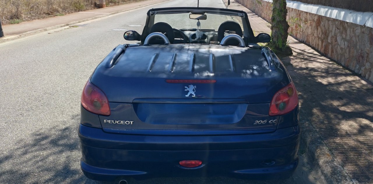 Peugeot 206 CC Cabrio (Matriculación española e ITV)