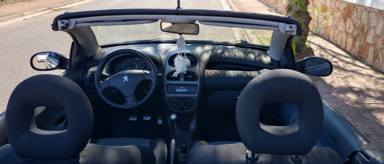 Peugeot 206 CC Cabrio (Matriculación española e ITV)