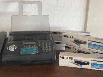Philips Faxgerät Magic 3 + 5 neue Ink-Filme – Top Paket!