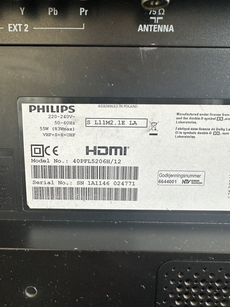 Phillips TV Fernseher