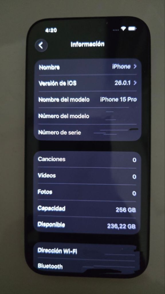 Phone 15 Pro 256GB in good condition