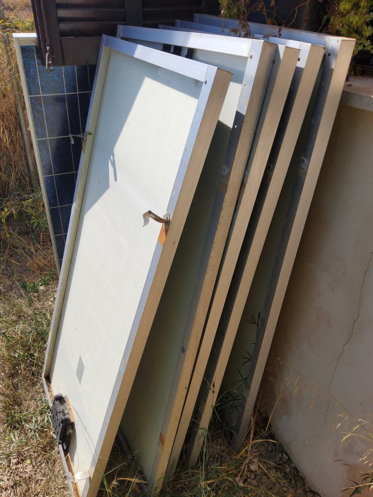 Photovoltaik: 2x 6 Module