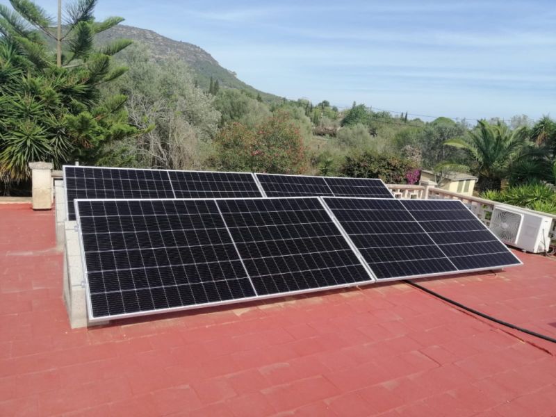 Photovoltaics with storage, small system