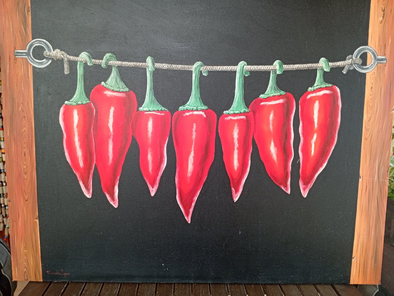 "Pimientos" Kunstdruck von Frank Krüger