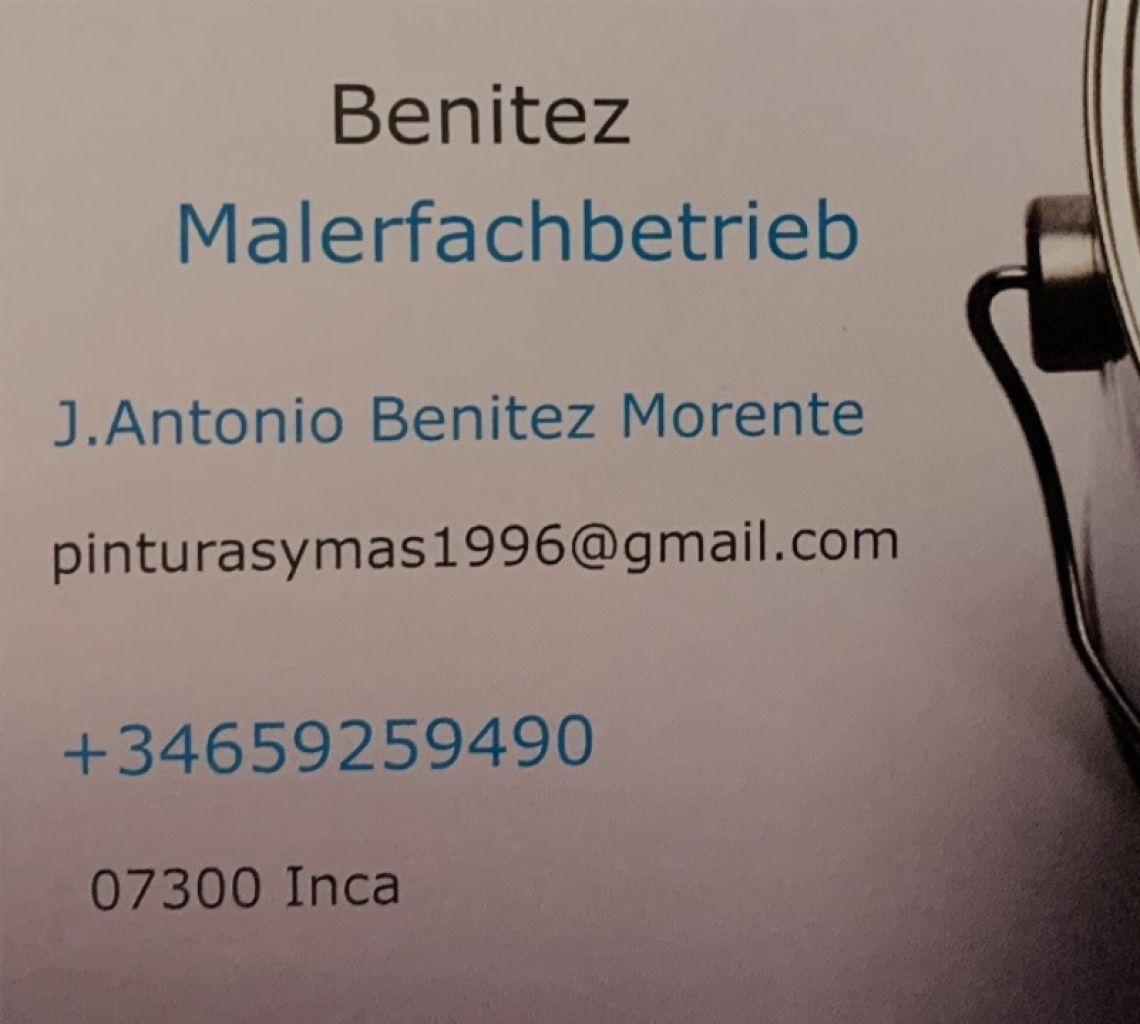 Pinturas y Mas Benitez Malerfachbetrieb