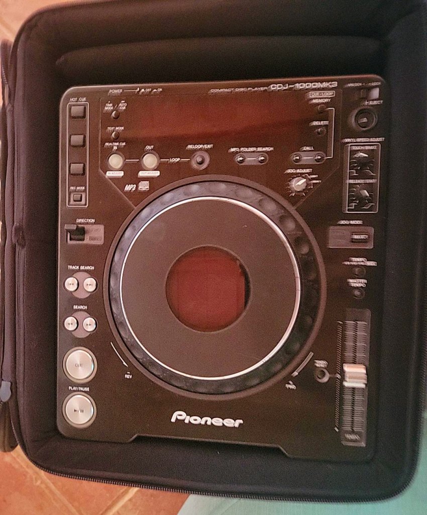 Pioneer CDJ-1000 MK3 Reproductor CD DJ muy bien cuidado, SIN USB, 3 unidades disponibles
