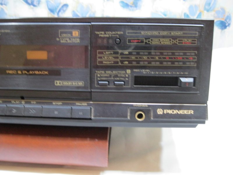 Pioneer Stereo Doppel-Cassetten Tape Deck CT-1180W, 20W, gebraucht, guter Zustand, Andratx