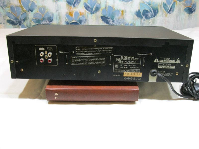 Pioneer Stereo Doppel-Cassetten Tape Deck CT-1180W, 20W, gebraucht, guter Zustand, Andratx