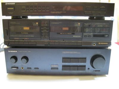 Pioneer Stereo Doppel-Cassetten Tape Deck CT-1180W, 20W, gebraucht, guter Zustand, Andratx