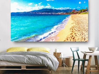 Playa de Palma - Art on Canvas
