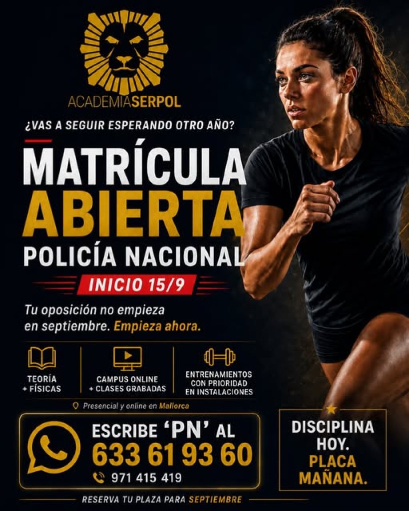 Policía Nacional, Guardia Civil und Feuerwehr.