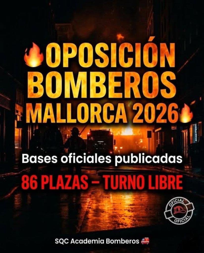 Policía Nacional, Guardia Civil und Feuerwehr.