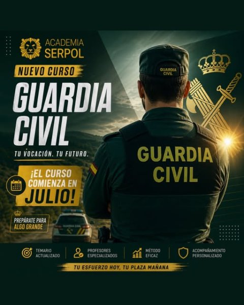 Policía Nacional, Guardia Civil und Feuerwehr.