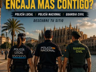 Policía Nacional, Guardia Civil und Feuerwehr.