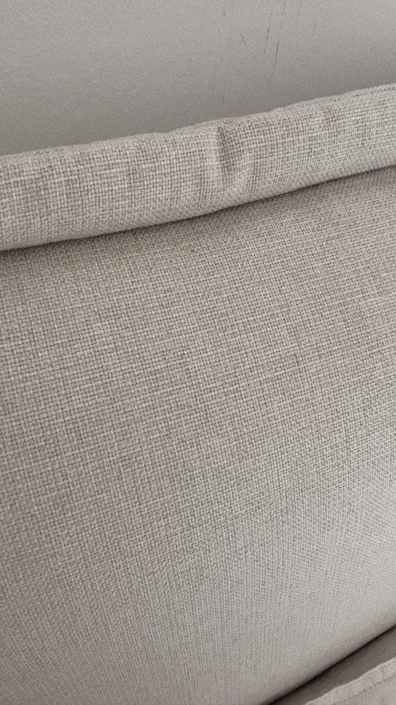 Cama tapizada - Cama doble - Cama Westwing Amelia 180x200 - beige claro