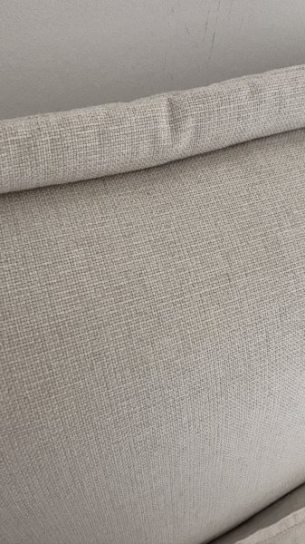 Cama tapizada - Cama doble - Cama Westwing Amelia 180x200 - beige claro